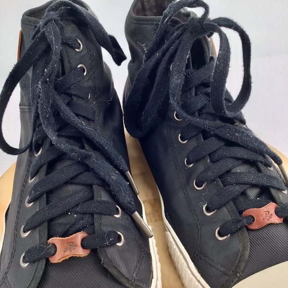 PF Flyers Men's/Women's Coated Canvas Hi Casual Sneaker Men's Sz 12/ Women 13.5 - Picture 3 of 16